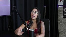 Luciana picchi shares first experience in sheer red.