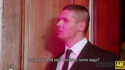 Cuck4k Follows Rules With Blonde In Stockings 😏