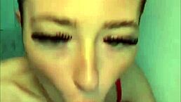 British exchange student teases with solo play in steamy high-def pov