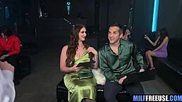 Wow, Wife Gets Free Used In Threesome At Dinner! What A Wild Night!