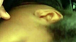 damn, that ebony milf has a good neck for sucking cock