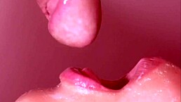 nastya sucks monster cock and swallows cum