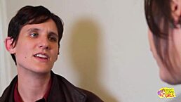 Hot blonde just loves sucking on her wet clit and perky breasts