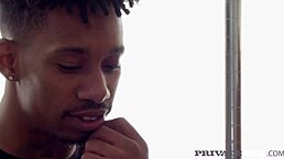 Blonde Amaris fucks ebony photographer hard! 😍