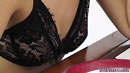 Weird tale of teen’s first anal with stepbro’s banana