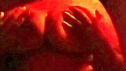 Red room scene with stepmom