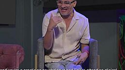 christmas special lalucero swallows dick under dominatrix orders on juan bustos show! 🎅