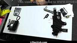 Spoiled Brat Teen Feels Punishment In Garage