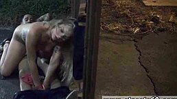 Bound teen 18+ experiences ELECTRO BONDAGE for the FIRST TIME, a DOMINATION session that's EXTREME