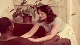 The Wonderful World Of Vintage Pornography: Interracial Fucking With Hairy Beaver In Threesome?