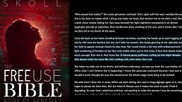 listening to this free-use bible audiobook in the office 😏