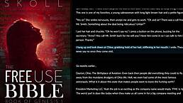 listening to this free-use bible audiobook in the office 😏