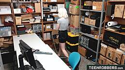 Is this tattooed brunette getting fucked doggy style?