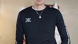 I masturbate with big cock in the village