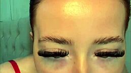 British exchange student teases with solo play in steamy high-def pov