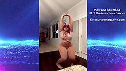 in this story, she shows off her big ass in a tight dress for vol 1