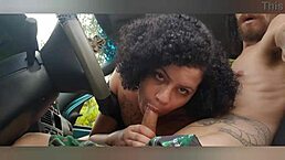 Outdoor car fuck