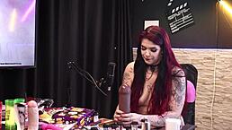 SHE GOT WET FROM THE PRODUCT IN HER PUSSY, THEN BIG COCK FUN.