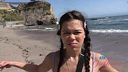 Cruising The Coast With Super Cute Brianna Arson For Public POV Head