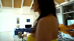 Kendra Lust gets slammed in intense hardcore threesome action