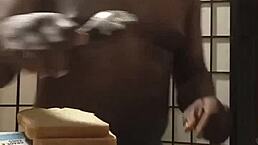 cooking with llamasr, big black cock in kitchen