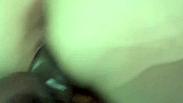 Petite Blonde Stepdaughter Rides Stepdad's Big Black Cock in Morning, Busting Huge Load Inside Pussy