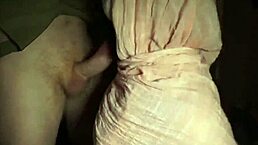 watch this arab teen in stockings give her first blowjob to an old army guy