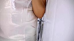 Chubby Babe Plays Her Big Tits Until Wet Pussy Drips.