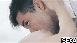 hot redhead enjoys riding with her partner