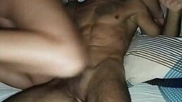 Young 18+ amateur esti gives handjob and blowjob to tits.