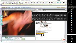 Huge Dildo Penetrates Tits In Intense Toy Session