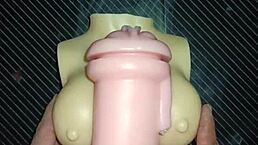 Kissy and Dolly join for a wild trio with blowjobs and anal sex ending in cum on tits