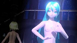 Hatsune Miku And Gumi In Full Nude Mod