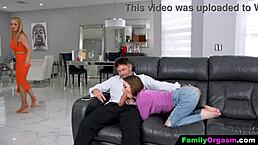 Yo, stepdad asks for divorce then bangs his petite stepdaughter hard!