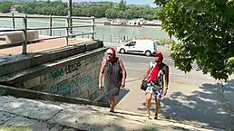 Wild Public Granny Anal Fuck Orgy Unleashed Outdoors