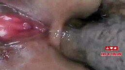 Beautiful blonde milf masturbates with oil