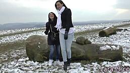 big tits lesbo milf pussy licked by teen babe