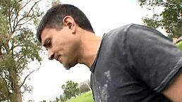 I'm playing with my friend's girlfriend.