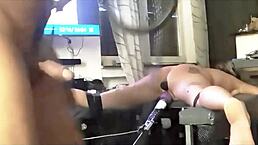 german student slave gets first anal fuck with squirting orgasm