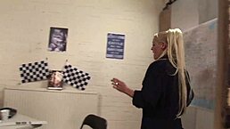 Cindy Behr Takes It From Behind In Pink Fishnet Stockings Shaved Pussy Outdoor Teen