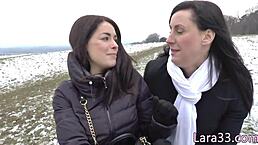 big tits lesbo milf pussy licked by teen babe