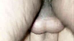 indian girlfriend rocks doggy style hardcore sex with long hair and natural tits