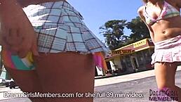 Hot 18 Year Old Farm Girls Come To Florida To Get Naked