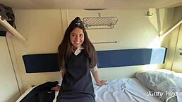 I called the train conductor and banged her during break, insane!