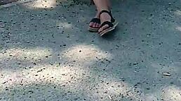 publicly naked on the street