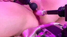 Pixie Using The Sex Machine!