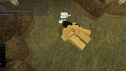 Quick encounter with best friend with benefits in roblox style.