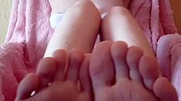 Blonde goddess blows big cock, feels so fucking hot!