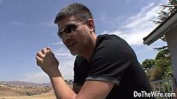 Husband Bangs Ebony Beauty Bethany Benz In Front Of Cuckquean