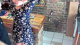 Caught my wife cheating with the pool guy on cc tv 😱